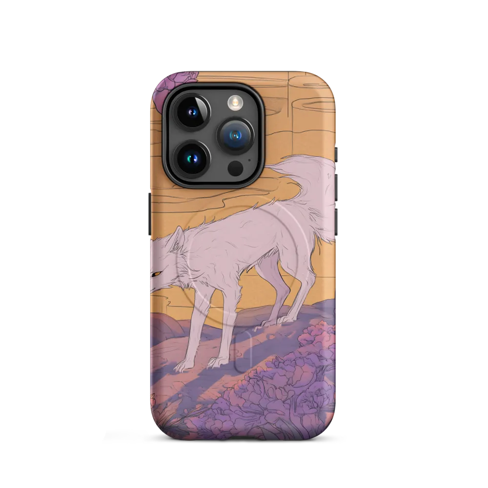 Whispers of the Violet Dawn | Phone Case |  15 Pro | MagSafe® Tough Case | Matte