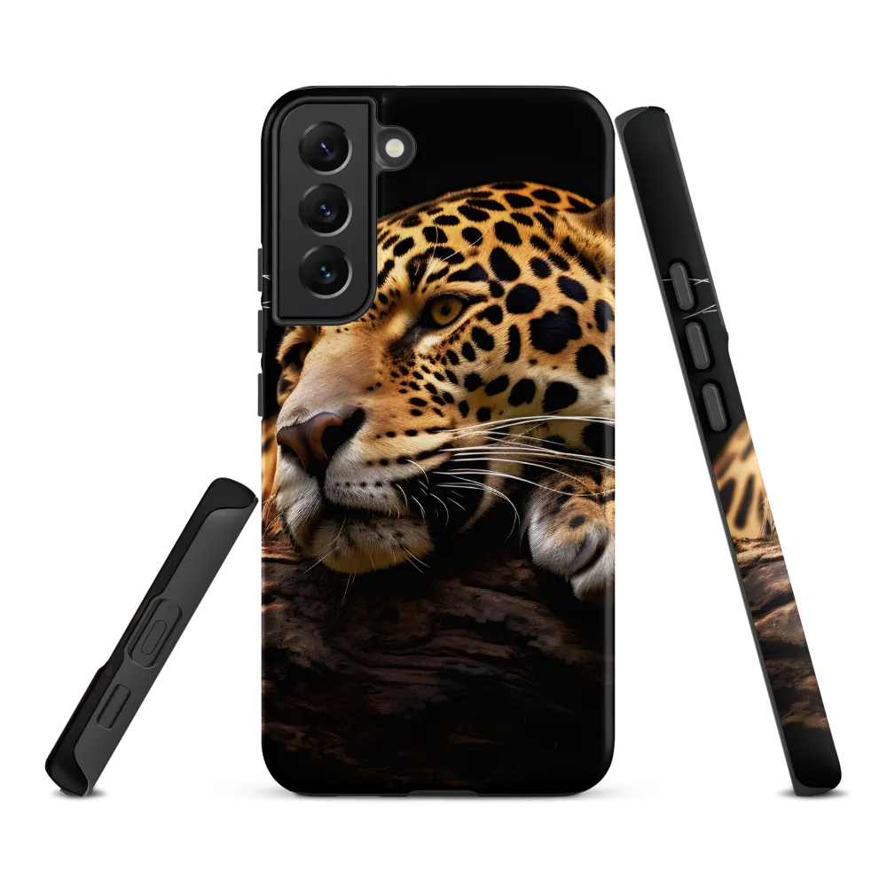 Tranquil Majesty: The Resting Leopard