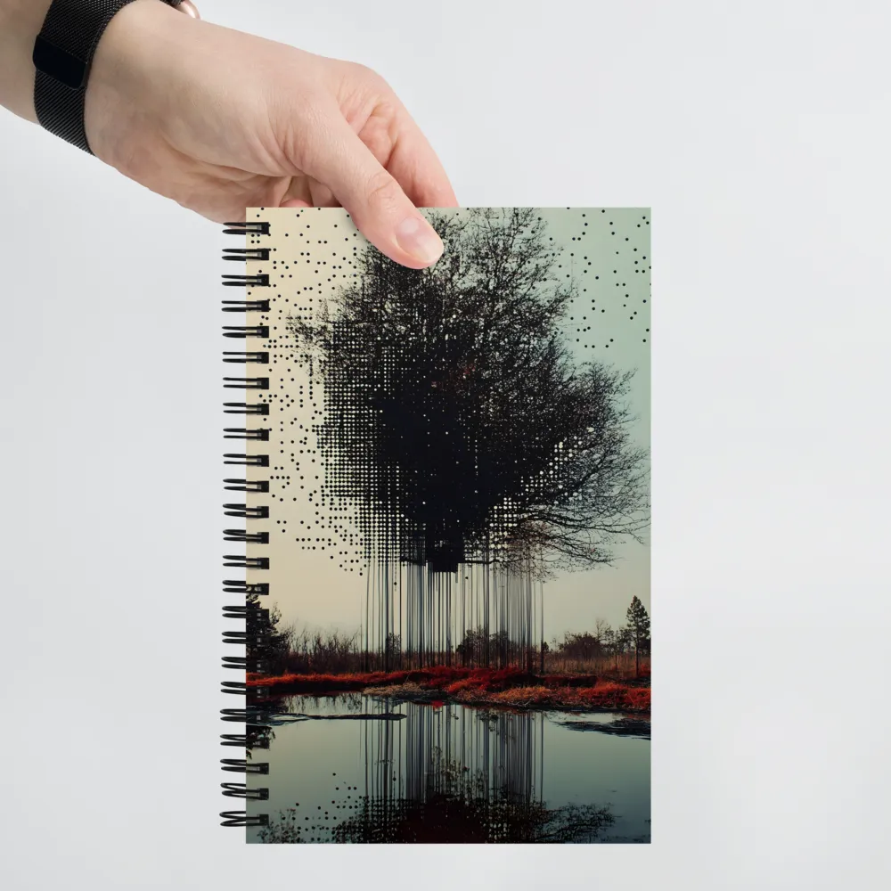 Dreamscape of Solitude | Spiral Notebook