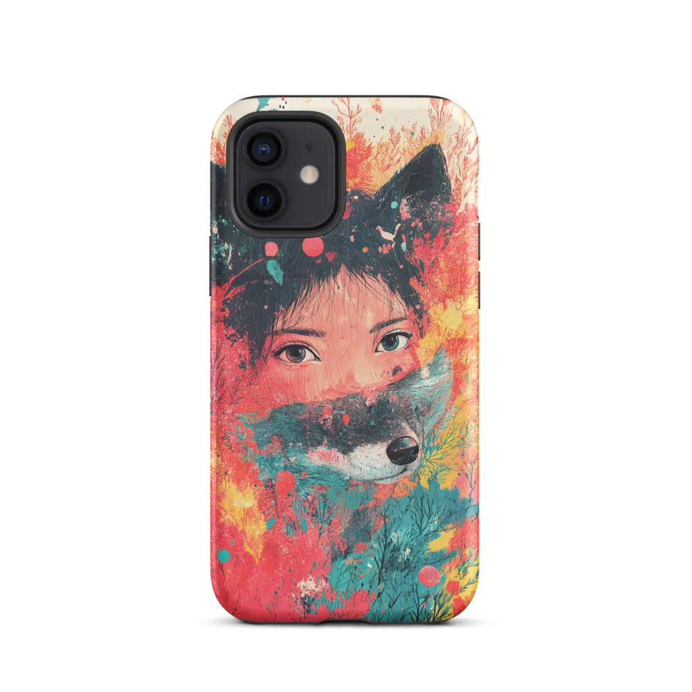 Harmony of Spirit: Girl and Wolf