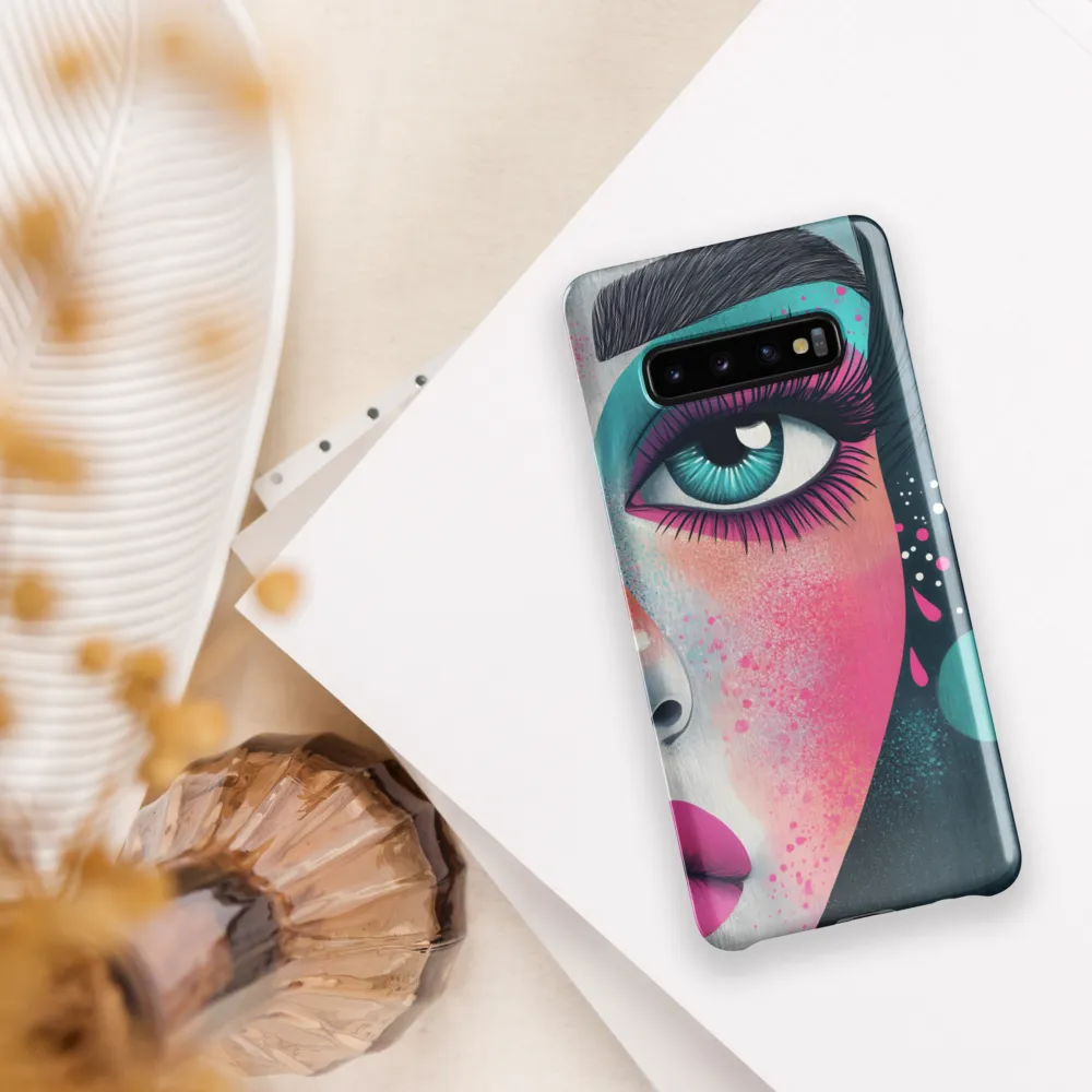 Vibrant Gaze | Phone Case |  S10 Plus | Snap Case | Glossy