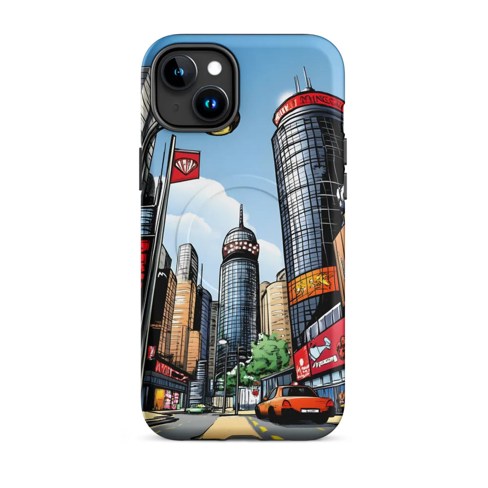 Urban Pulse: A Comic Cityscape