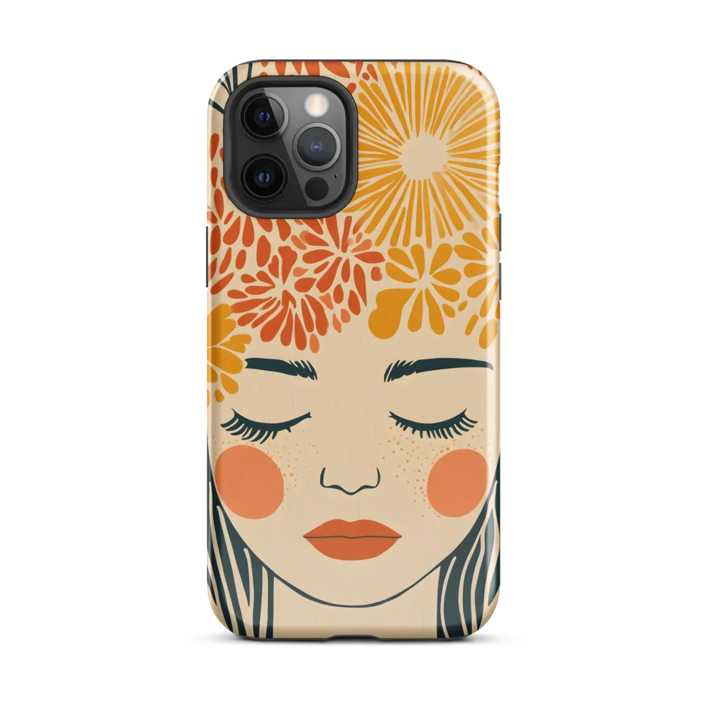 Serenity in Bloom | Phone Case |  12 Pro Max | Tough Case | Glossy