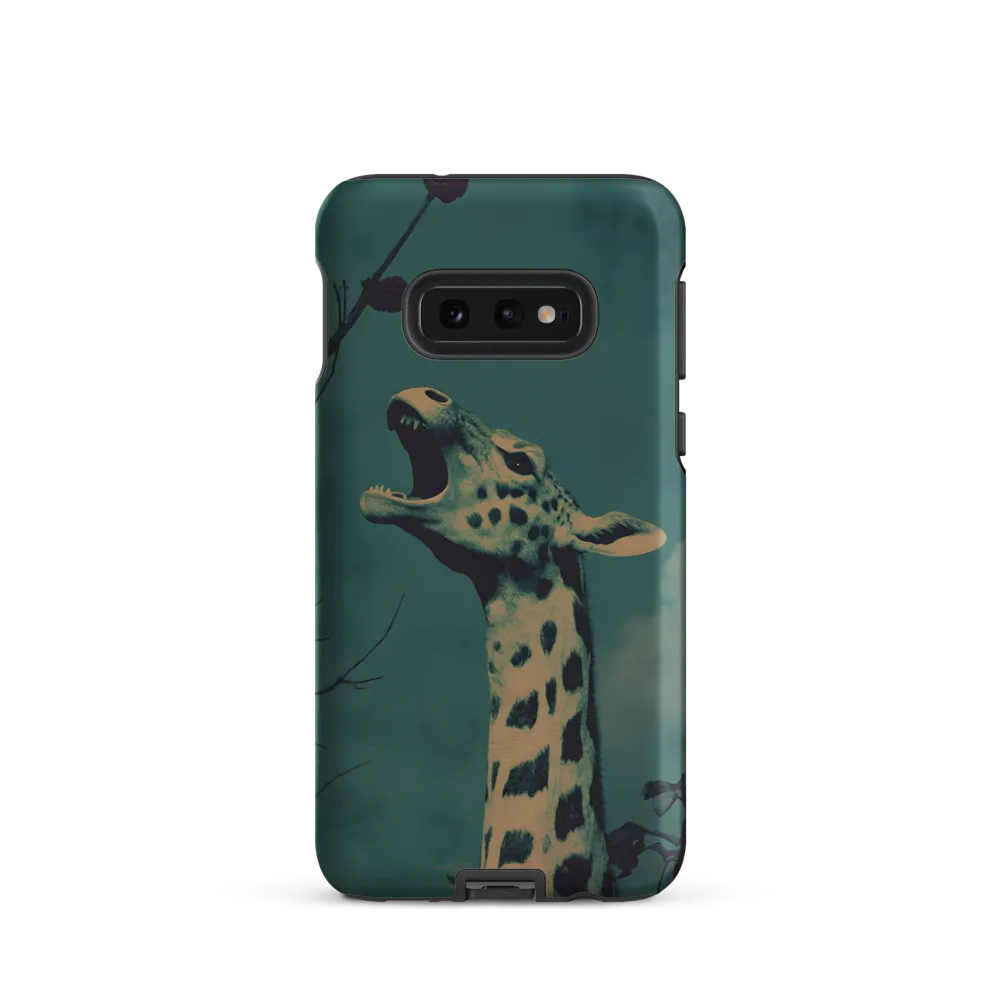 Whispers of the Tall: A Surreal Giraffe Encounter