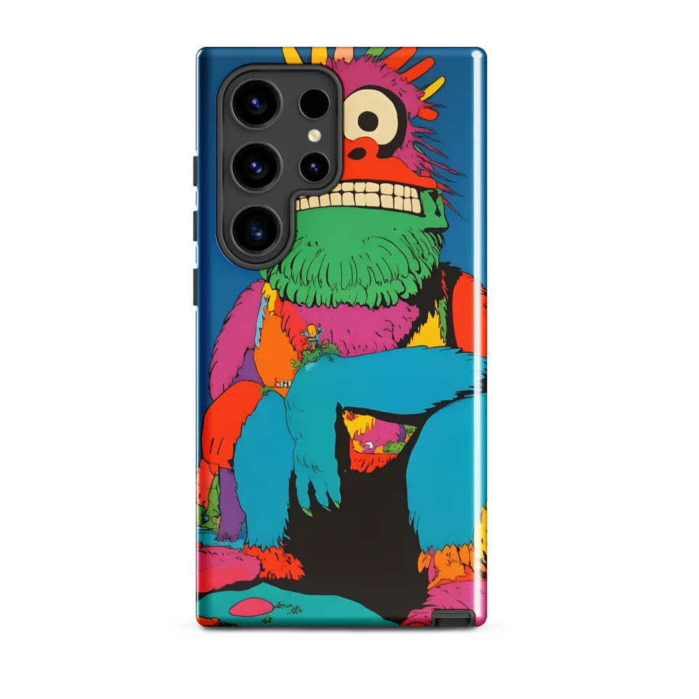 Whimsical Giant: A Playful Monster Encounter