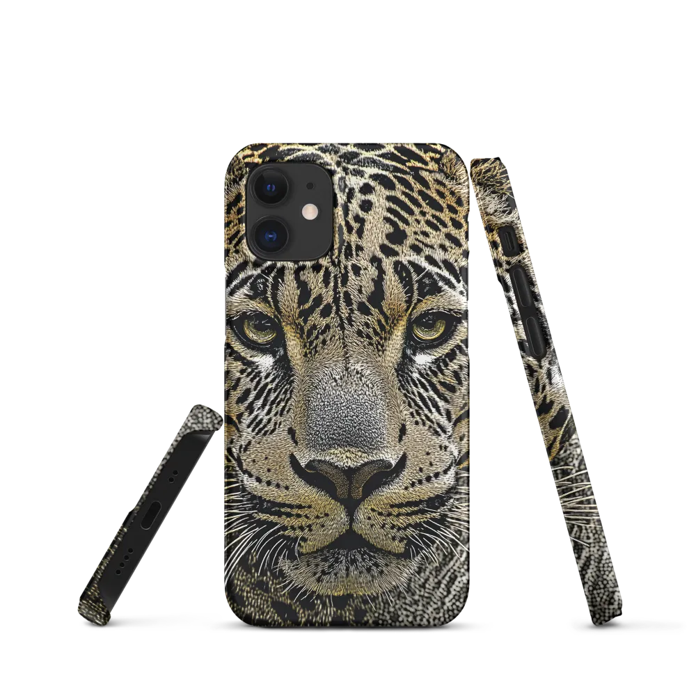 The Majestic Gaze: Portrait of a Leopard