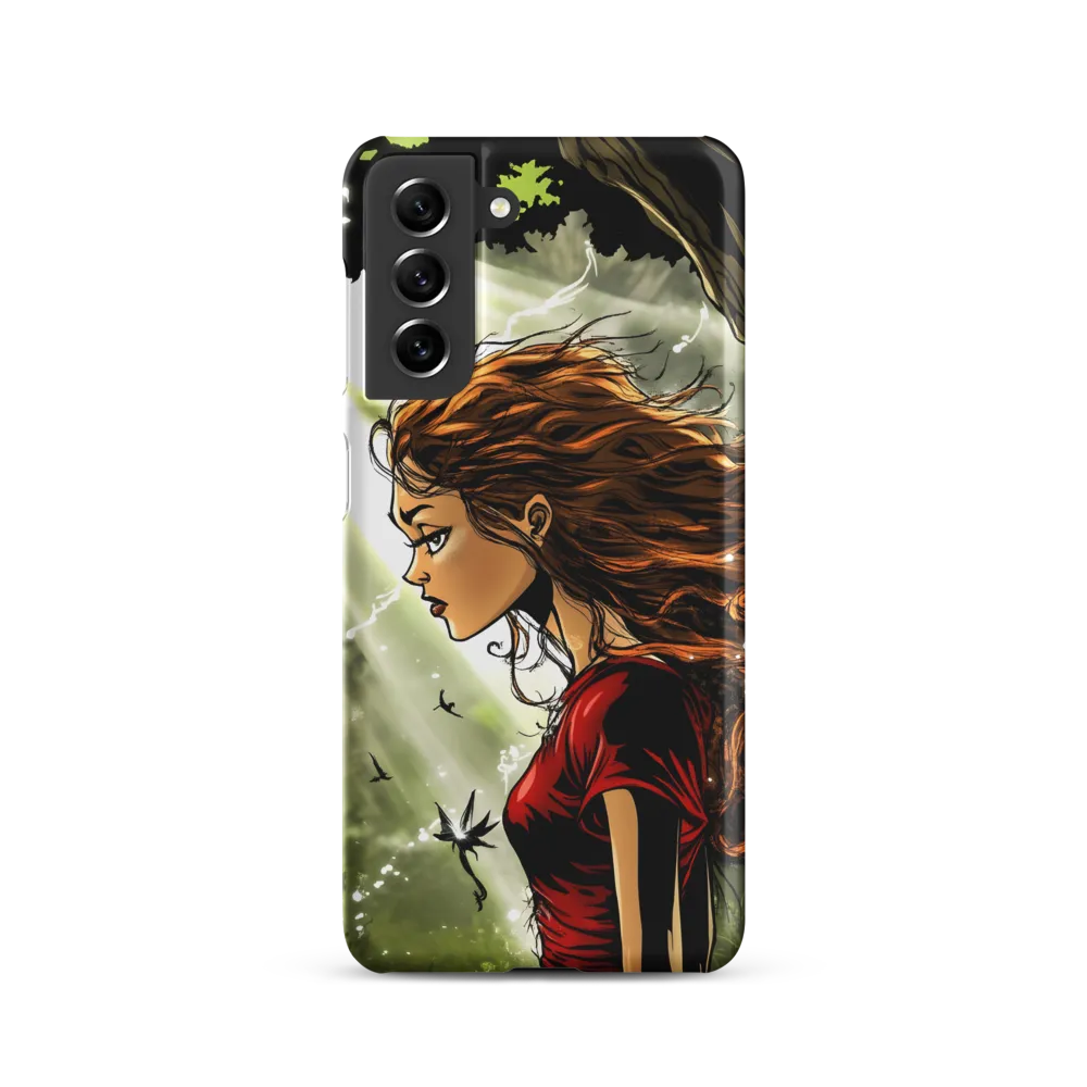 Whispers of Enchantment | Phone Case |  S21 | Snap Case | Matte