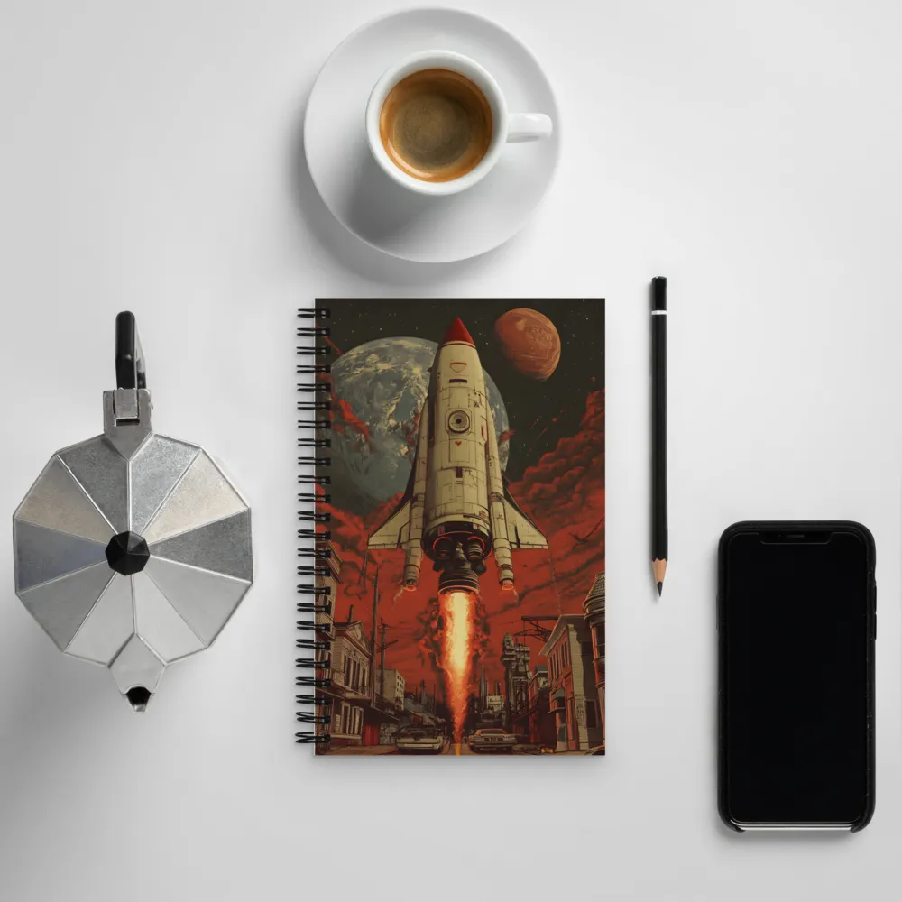 Journey to the Stars | Spiral Notebook