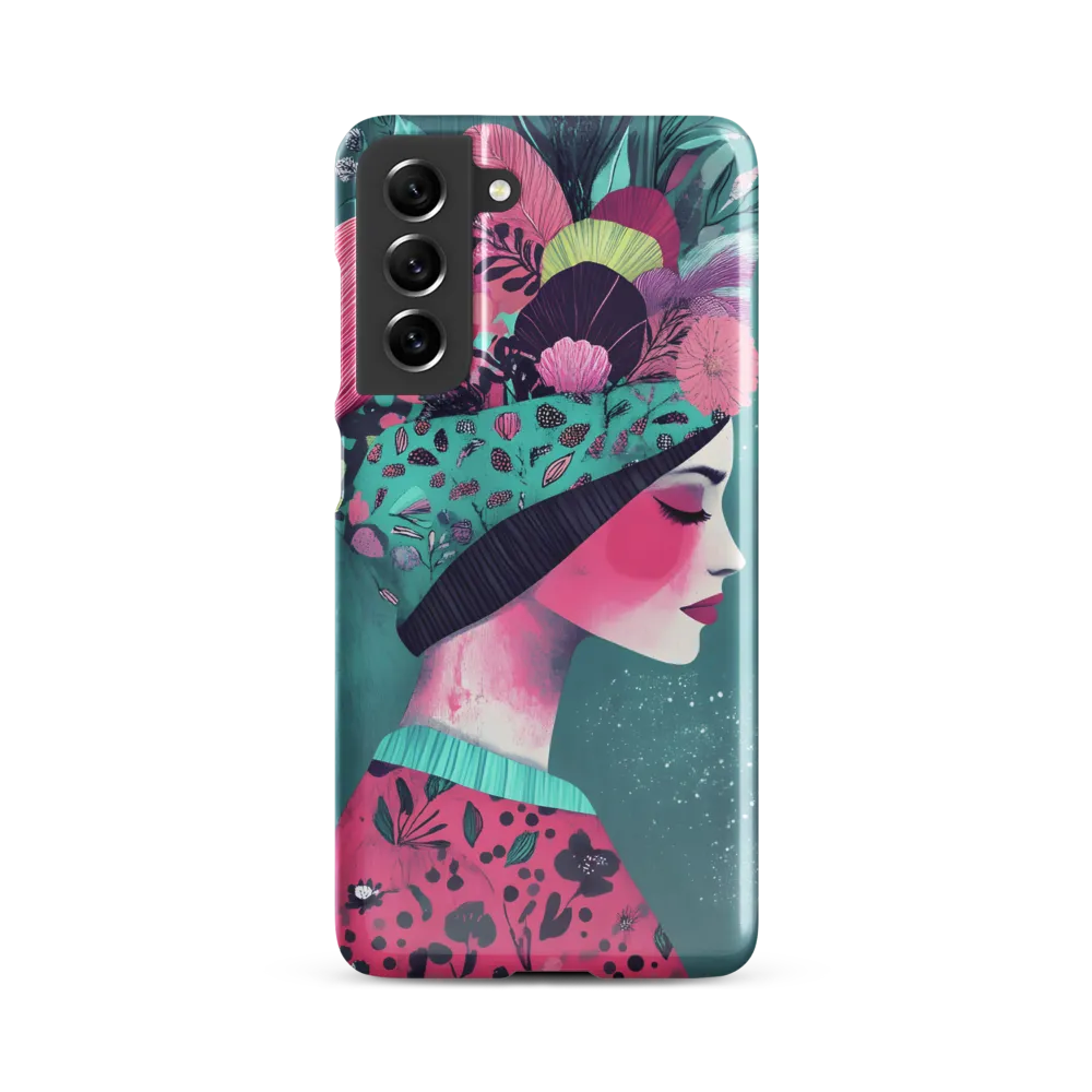 Whimsical Floral Portrait