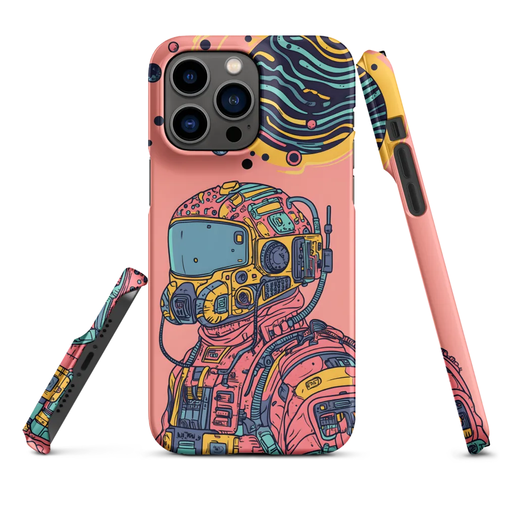 Exploration Beyond: A Digital Astronaut | Phone Case |  14 Pro Max | Snap Case | Matte