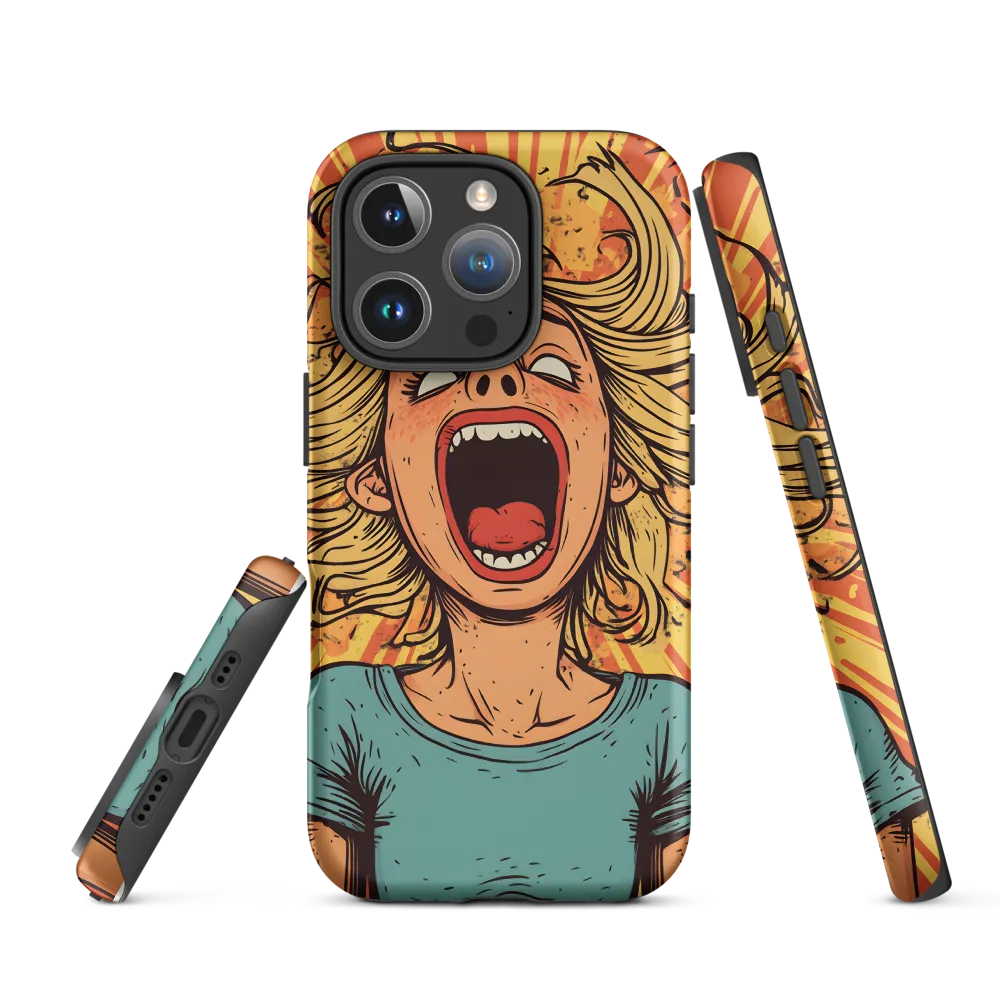 Unleashed Frustration | Phone Case |  16 Pro | Tough Case | Matte