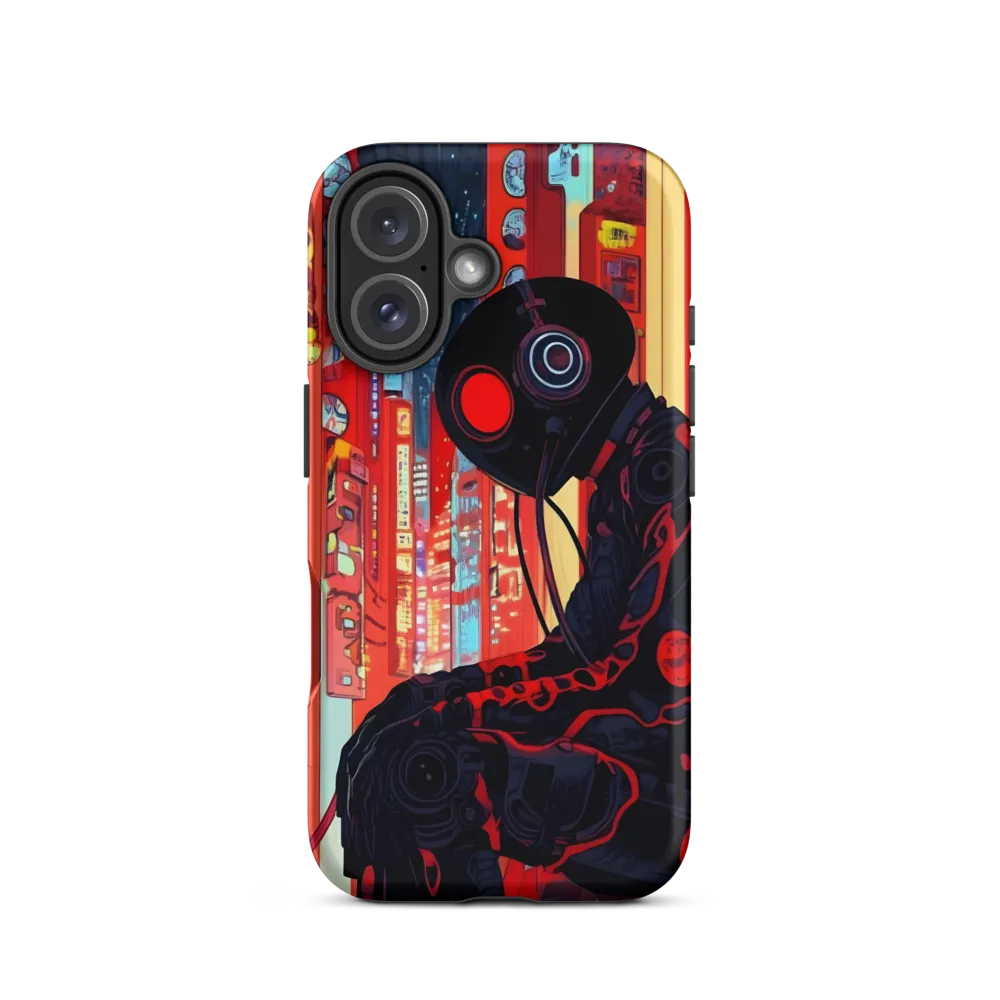 The Weight of Neon Dreams | Phone Case |  16 | Tough Case | Matte