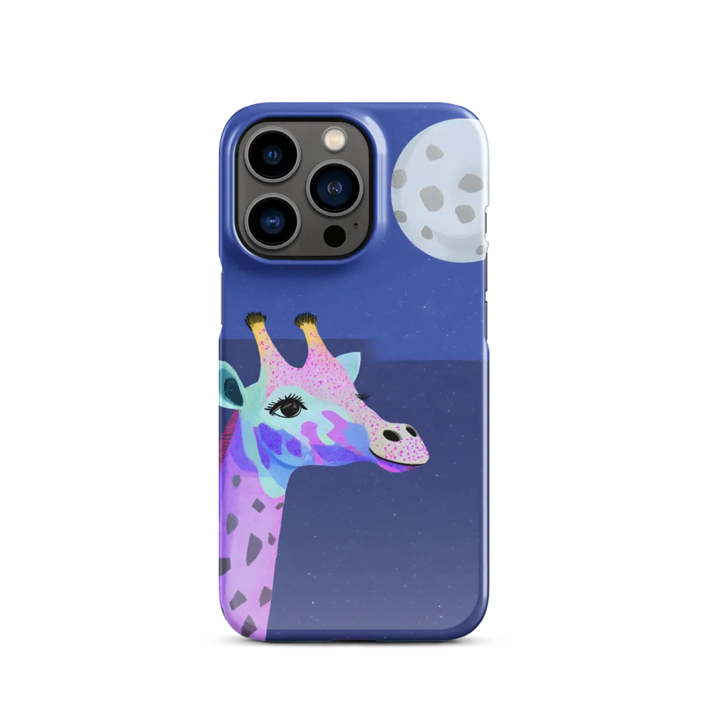 Whimsical Giraffe Under the Stars