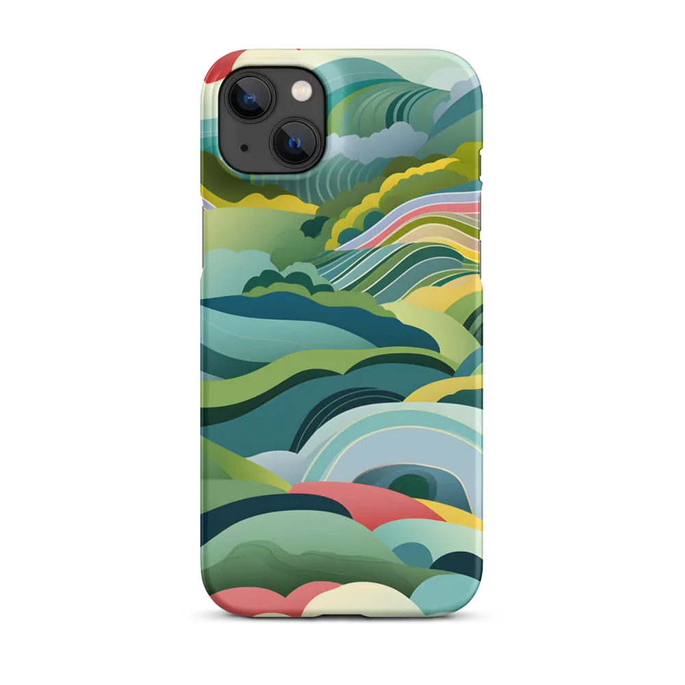 Waves of Serenity | Phone Case |  14 Plus | Snap Case | Matte