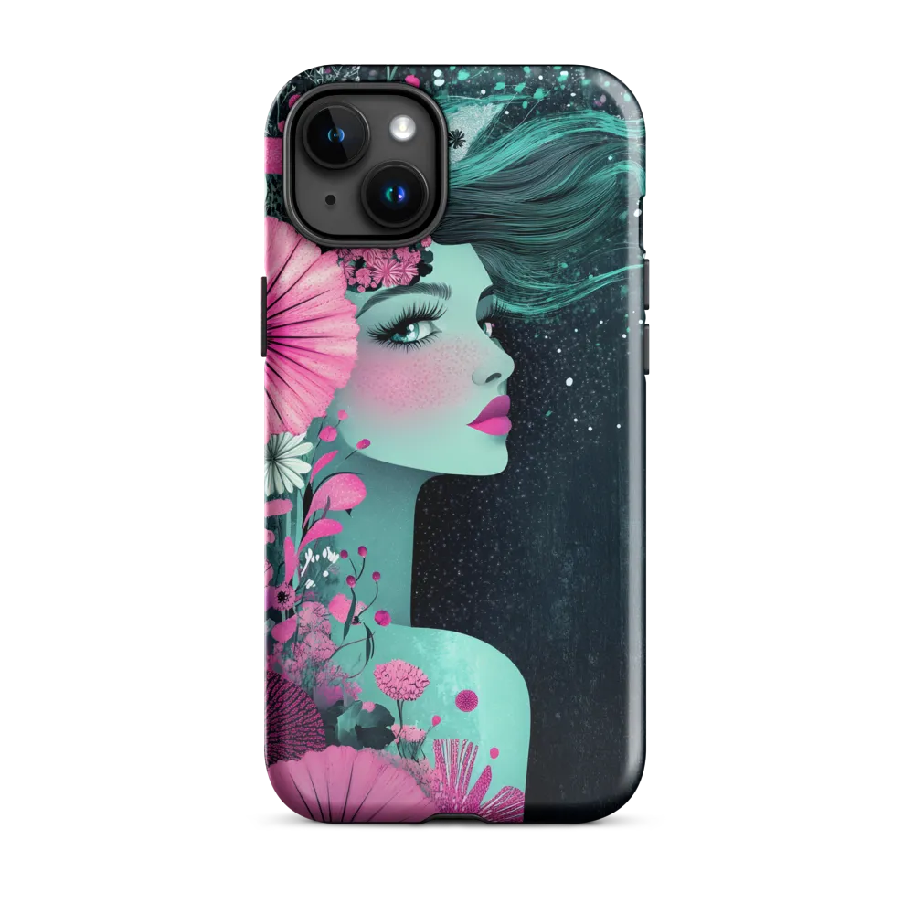 Floral Harmony: Portrait of Serenity