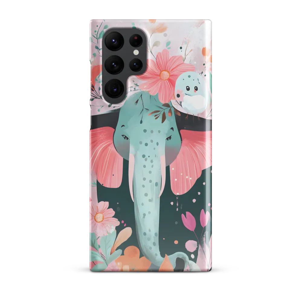 Whimsical Elephant in Bloom