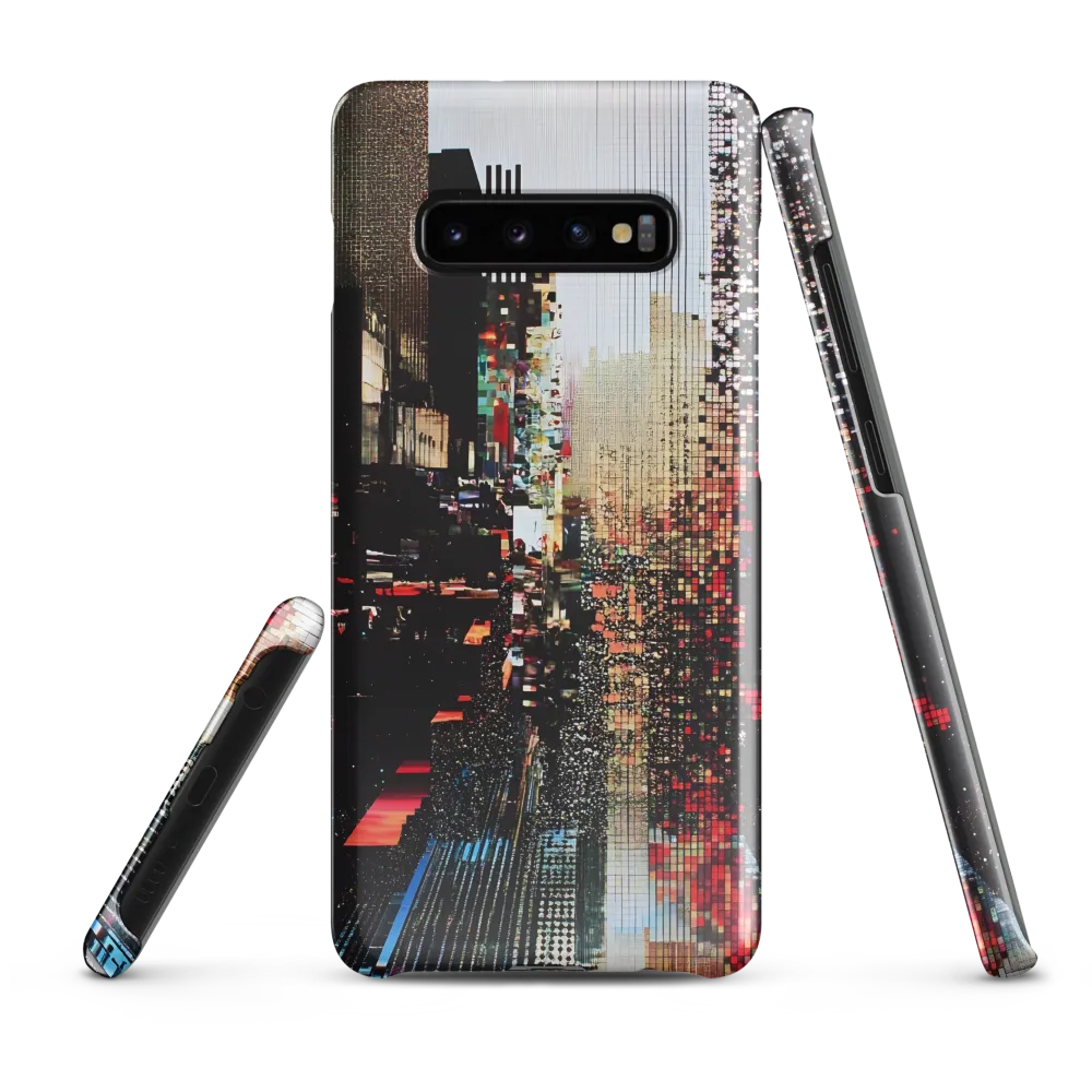 Fragmented Urban Symphony | Phone Case |  S10 Plus | Snap Case | Glossy