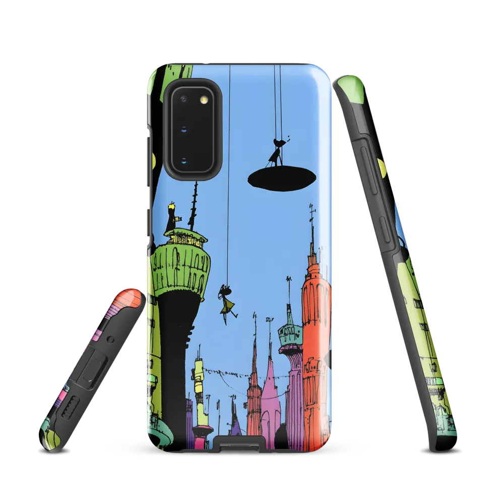 Whimsical Heights: A Futuristic Cityscape