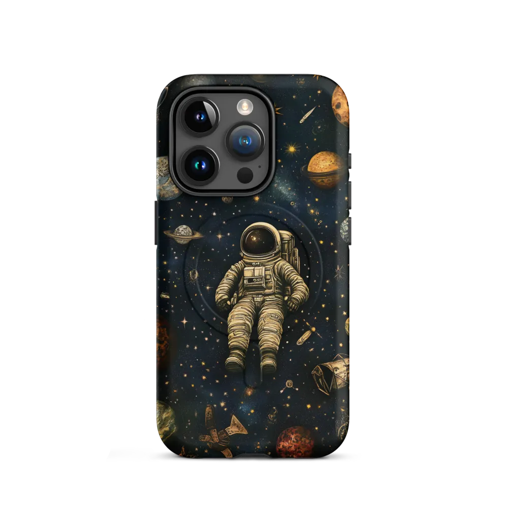 Cosmic Voyage: An Astronaut's Solitude