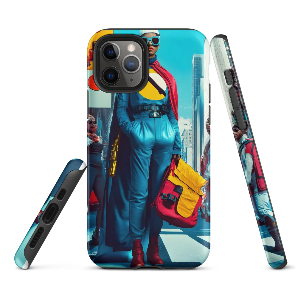 Urban Power: A Superhero's Stance