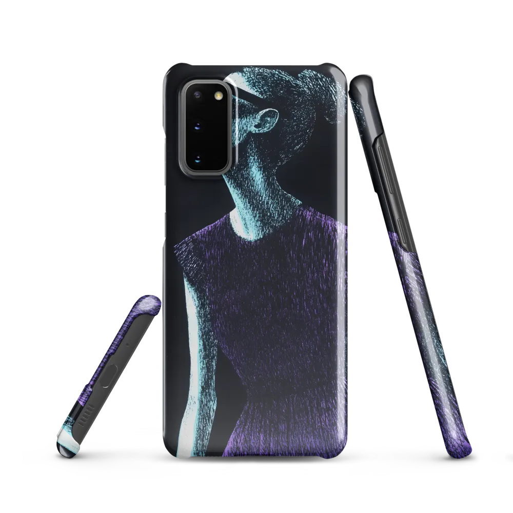 Contemplative Elegance | Phone Case |  S20 | Snap Case | Glossy