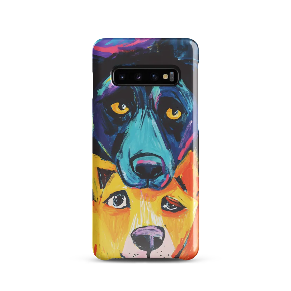 Vibrant Companions: An Expression of Canine Spirit
