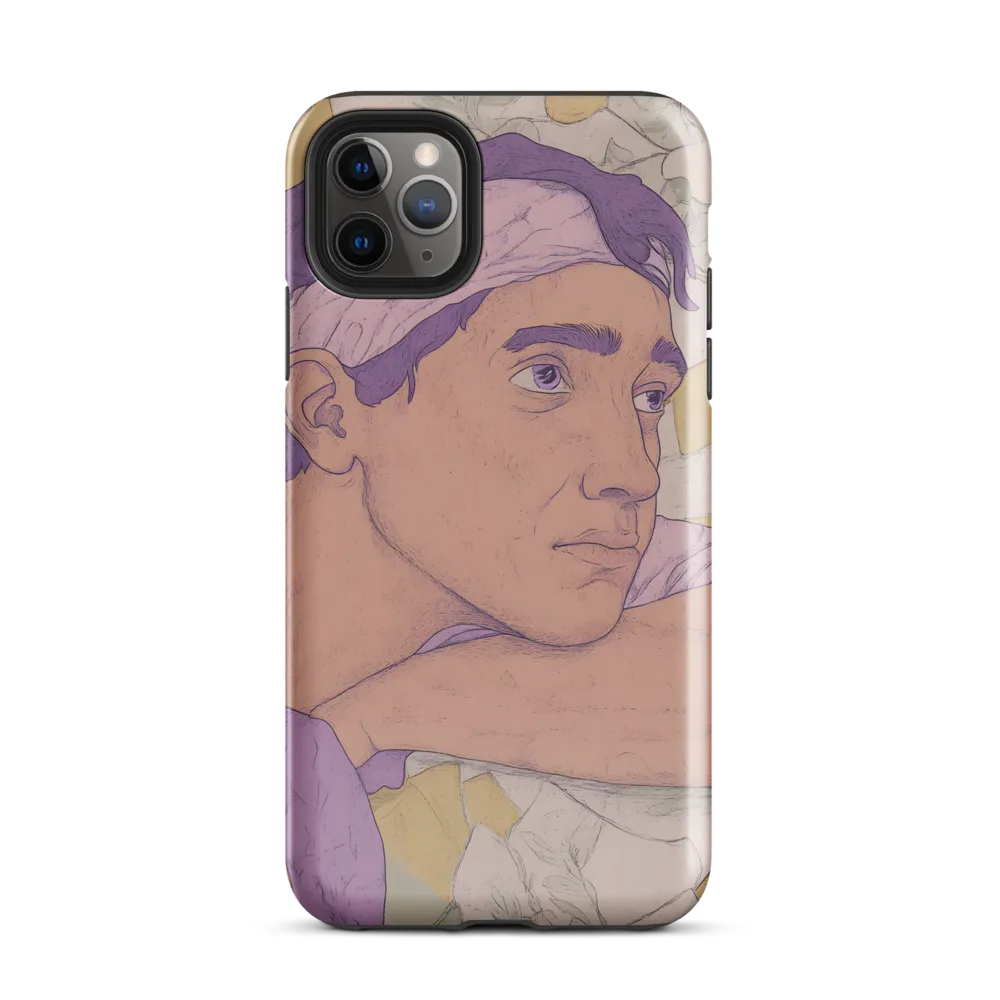 Contemplation in Pastel Hues | Phone Case |  11 Pro Max | Tough Case | Glossy