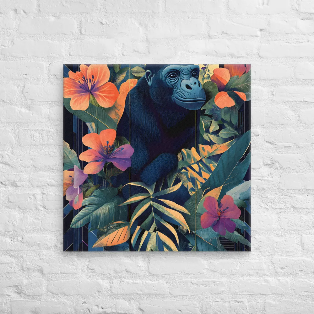 Harmony of Nature and Geometry | Canvas | 28″×28″