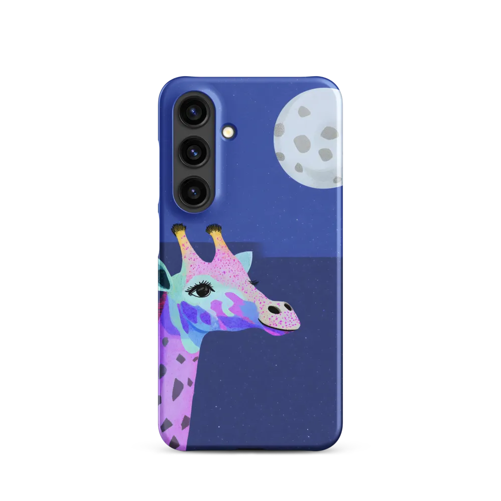 Whimsical Giraffe Under the Stars