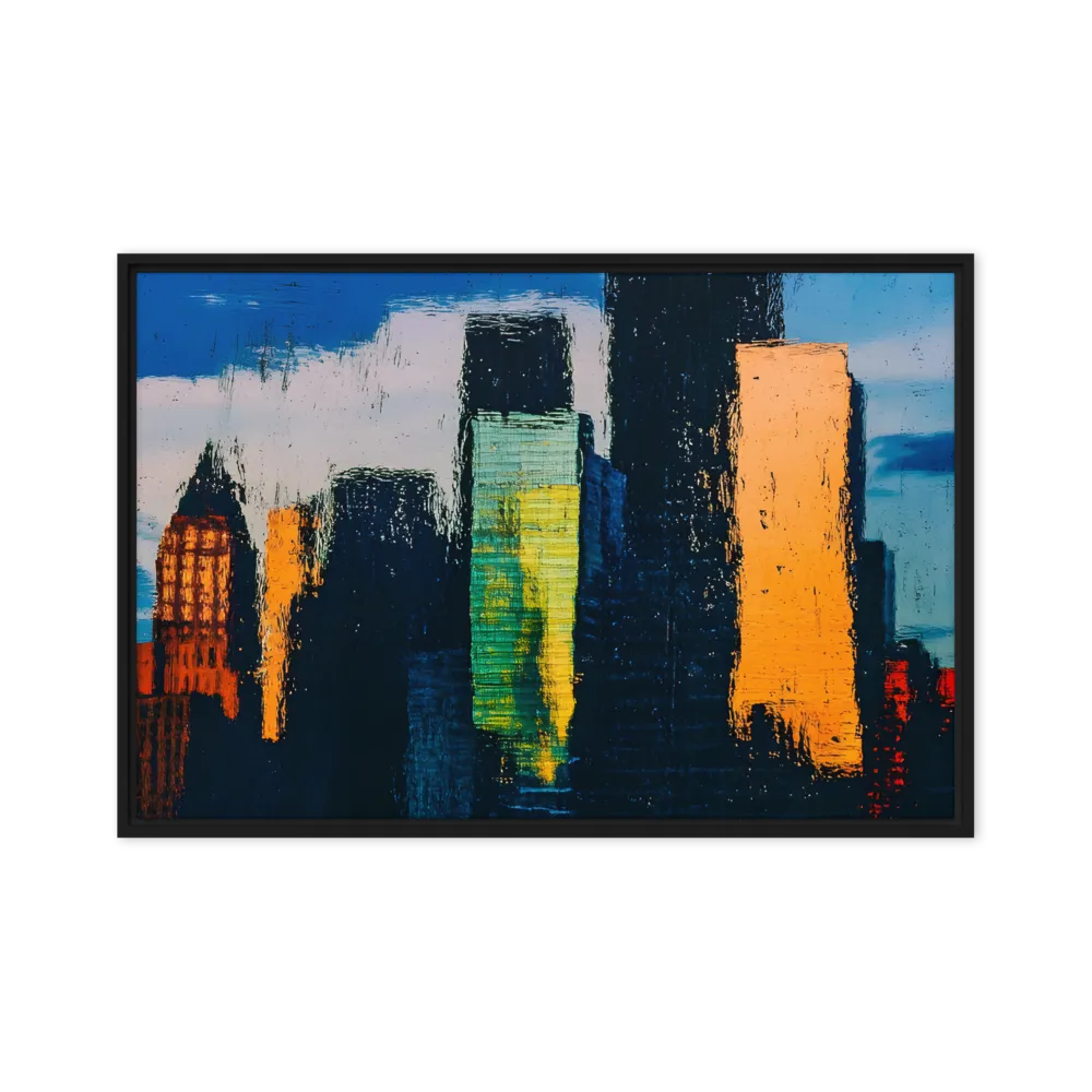 Reflections of Tranquility | Canvas with Black Frame | 20″×30″
