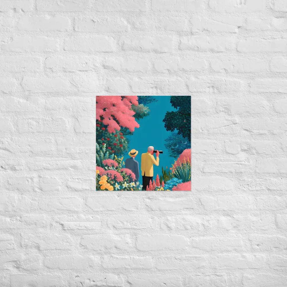 Pondside Observation 
 Poster | 18″x 18″