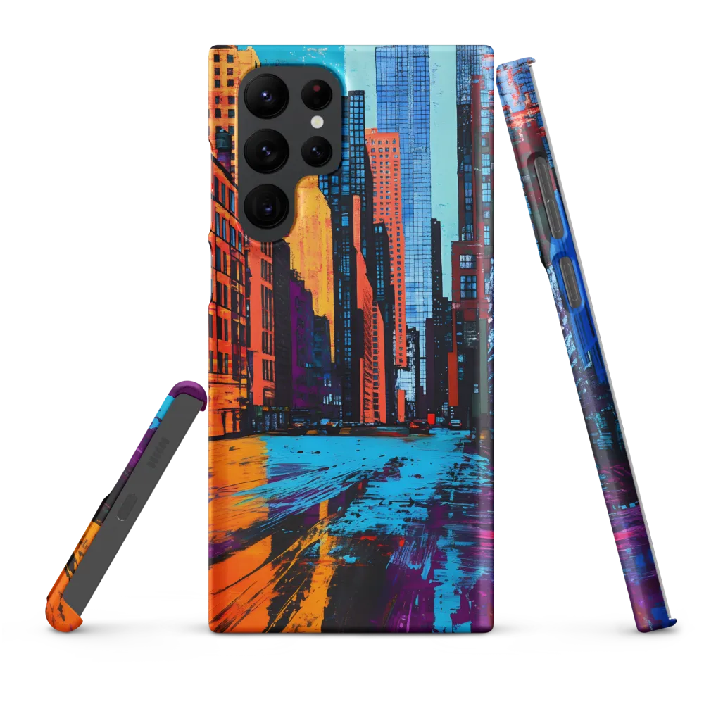 Vibrant Urban Horizons | Phone Case |  S22 Ultra | Snap Case | Matte