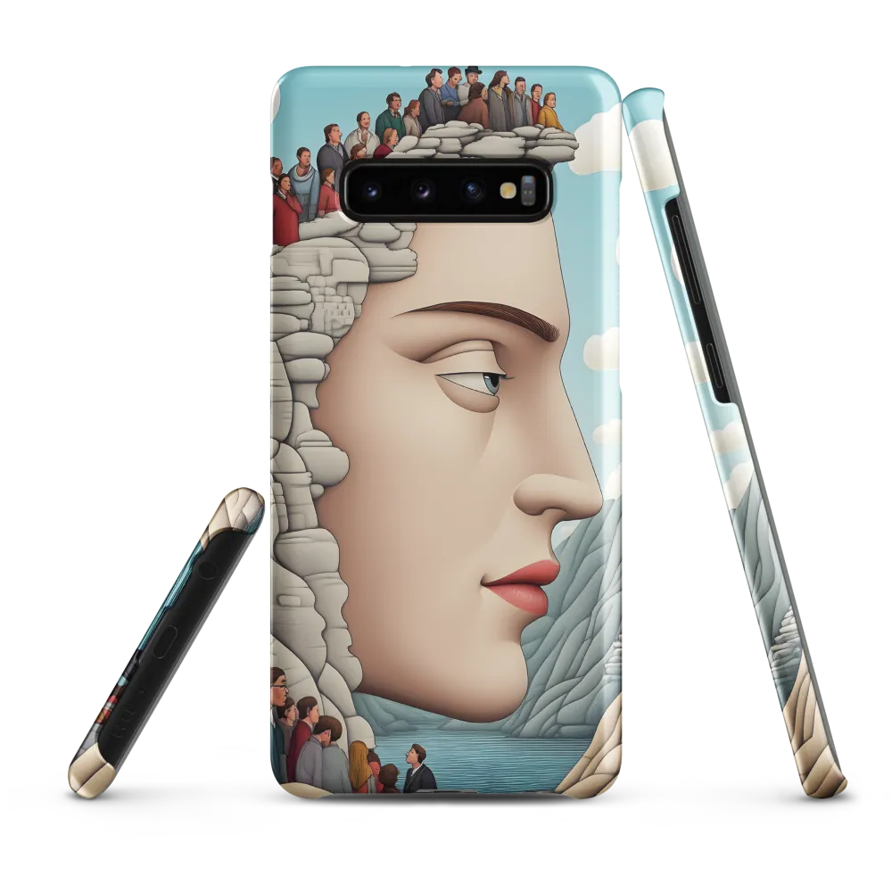 The Convergence of Humanity and Nature | Phone Case |  S10 Plus | Snap Case | Matte