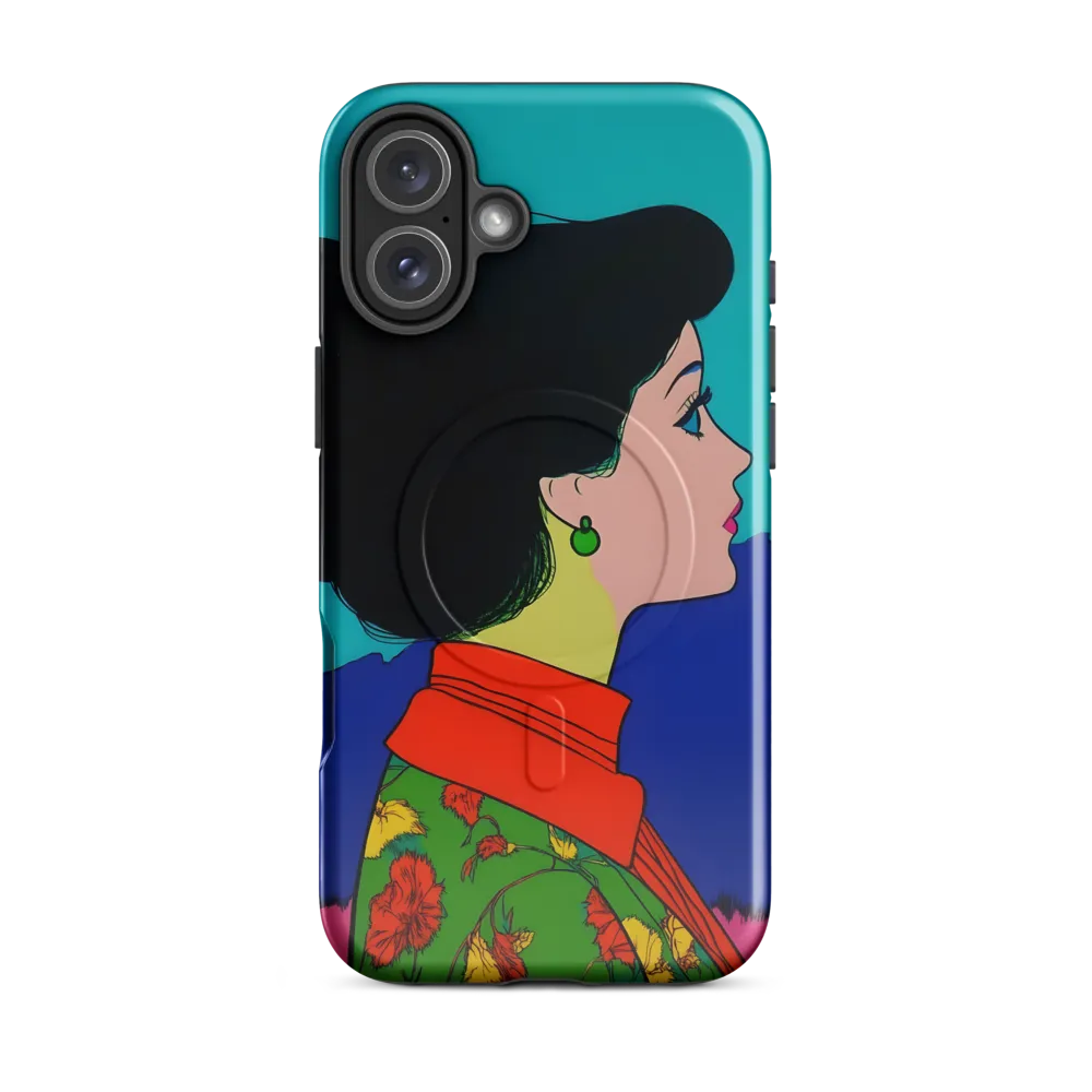 Whispers of Color: A Pop Art Portrait