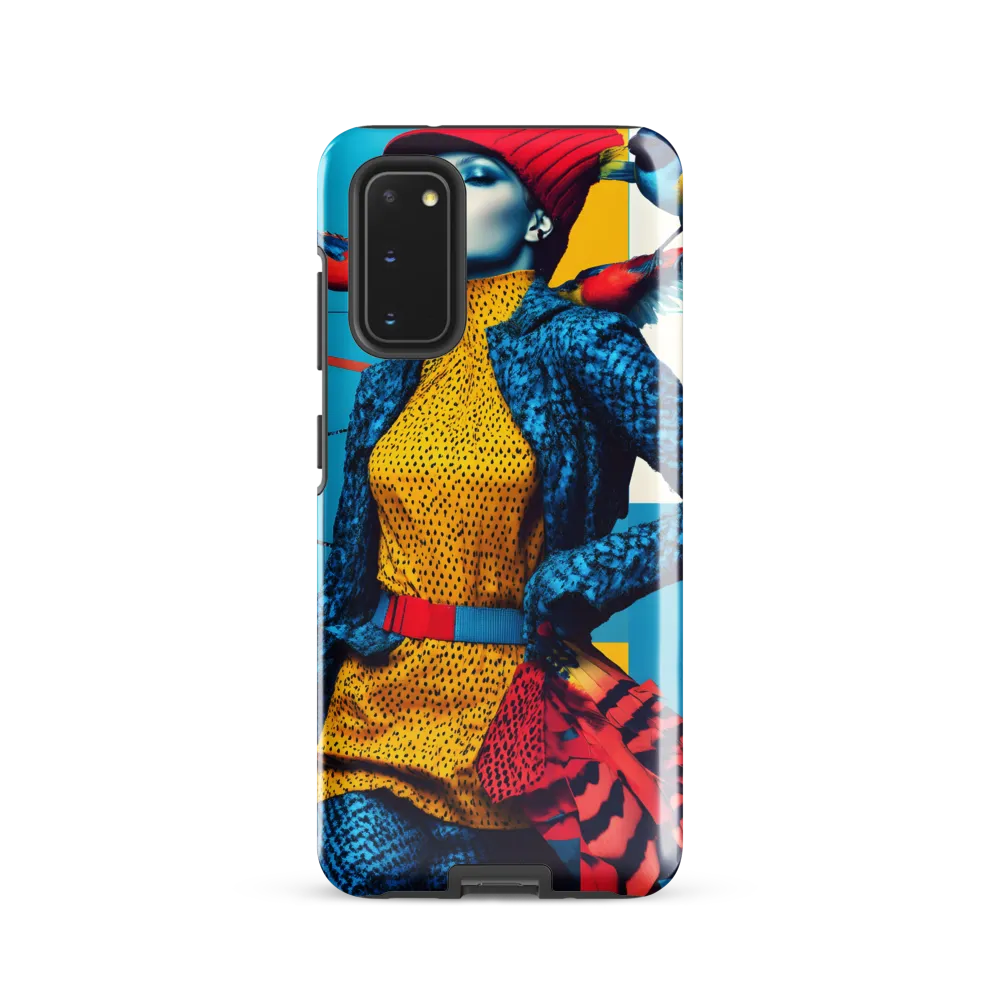 Vibrant Fusion of Nature and Fashion