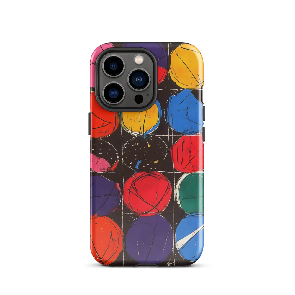 Colorful Circles in Abstract Harmony