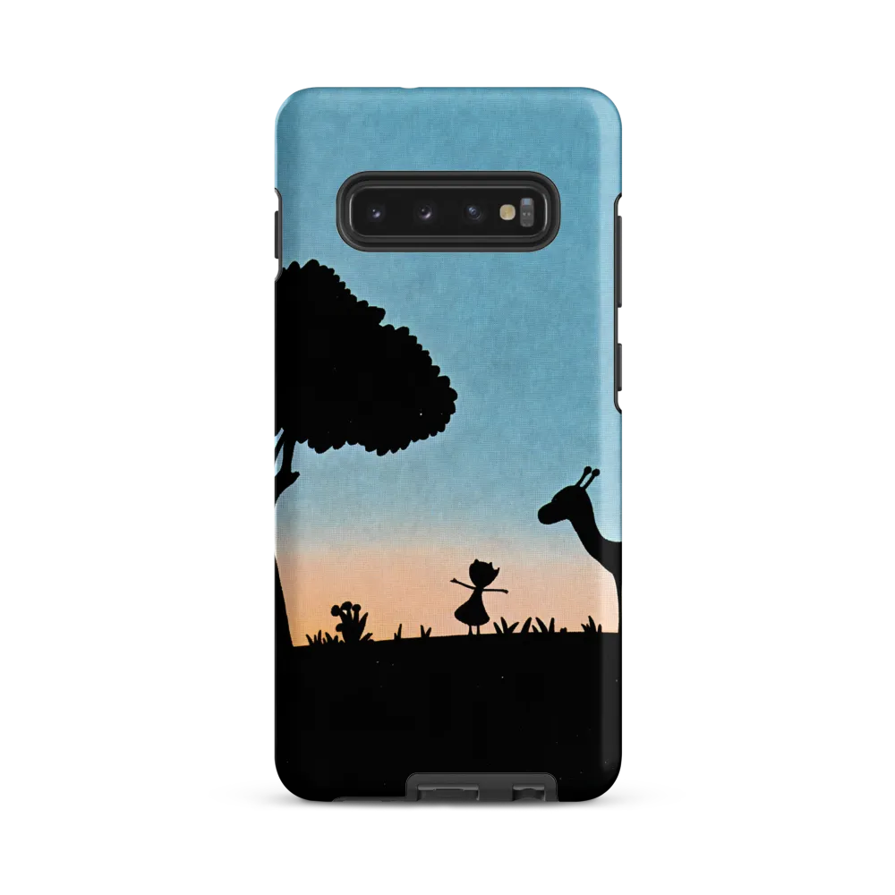 Curiosity in the Silhouette | Phone Case |  S10 Plus | Tough Case | Matte