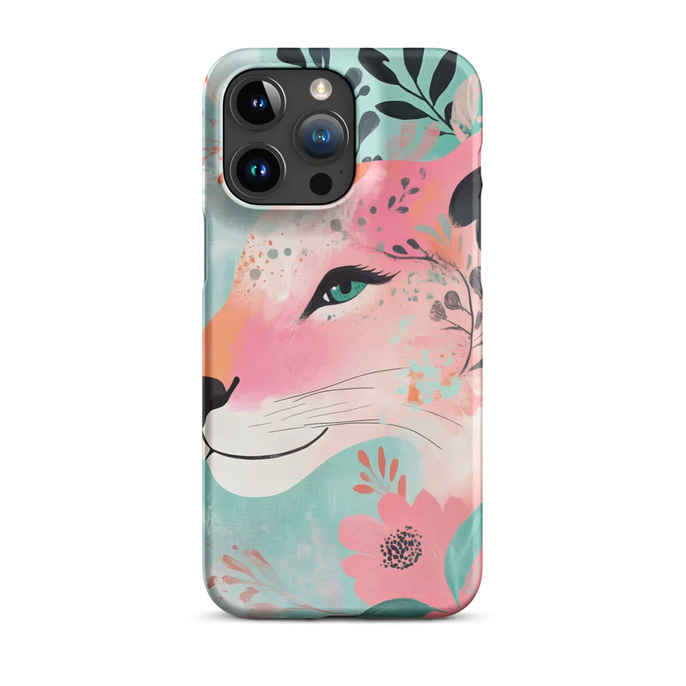 Whimsical Majesty: A Floral Lion