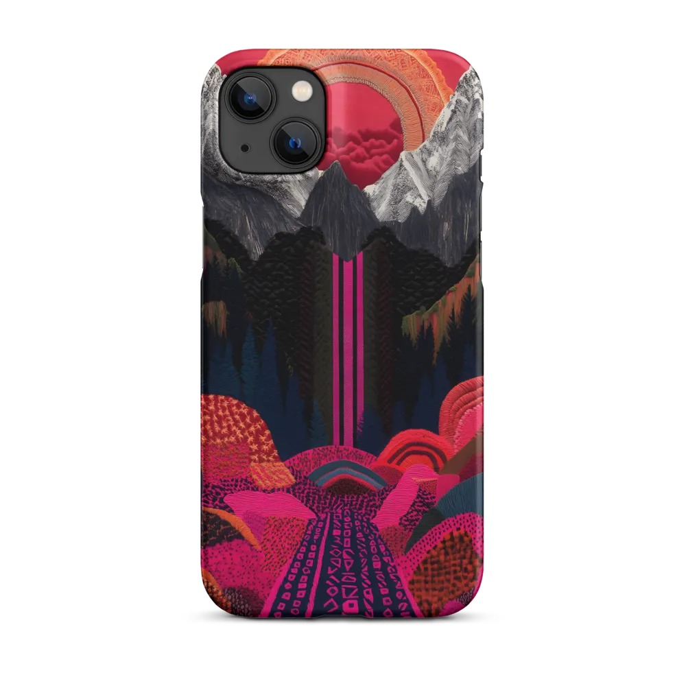 Ethereal Cascade: A Surreal Landscape
