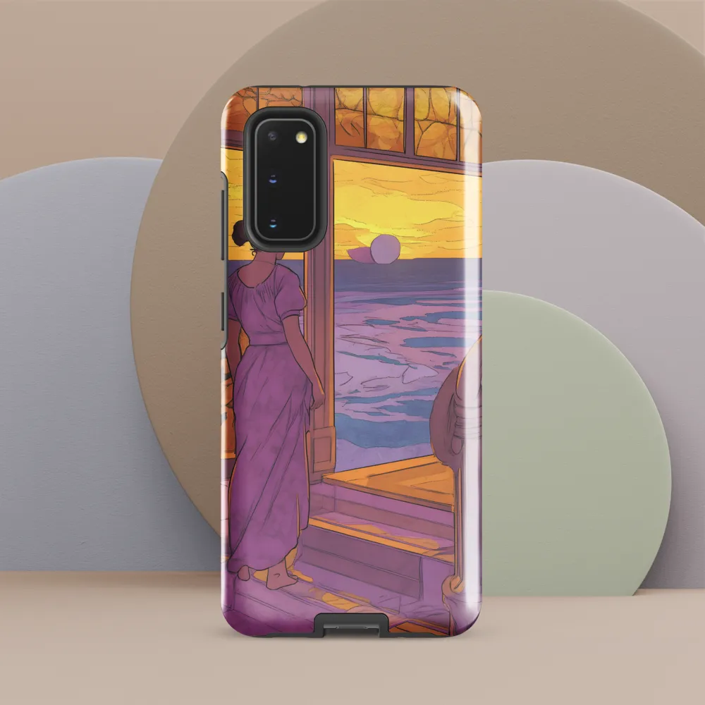 Whispers of the Sunset | Phone Case |  S20 | Tough Case | Glossy