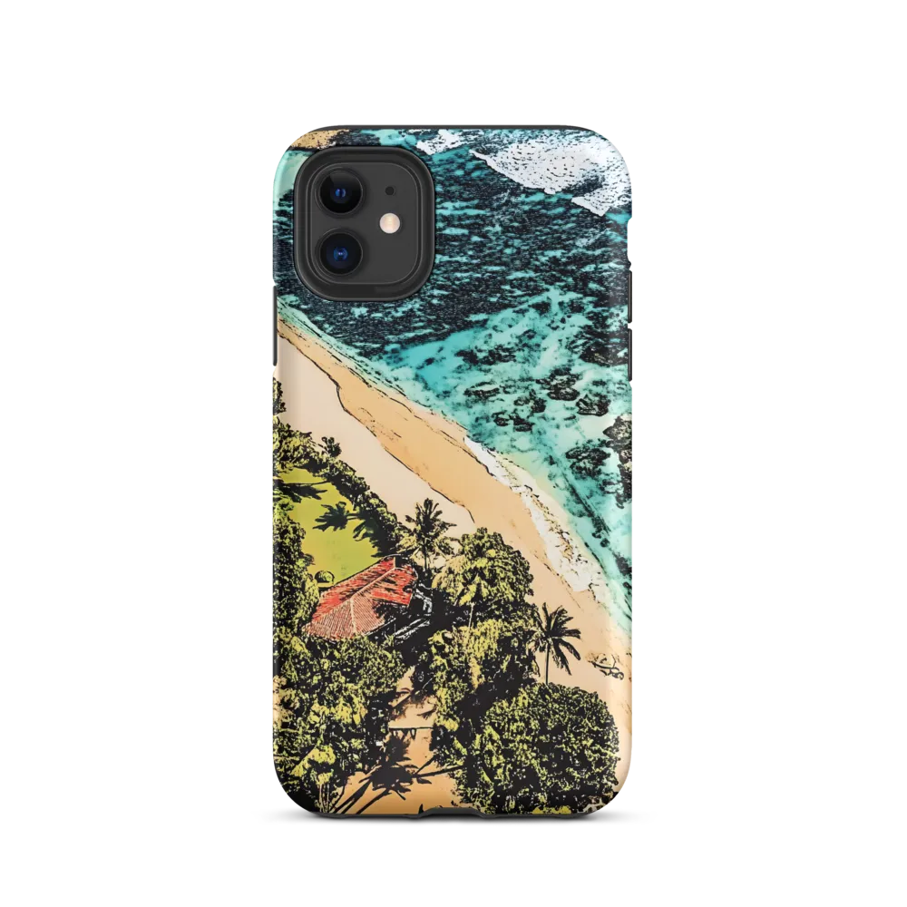 Aerial Serenity: Coastal Escape