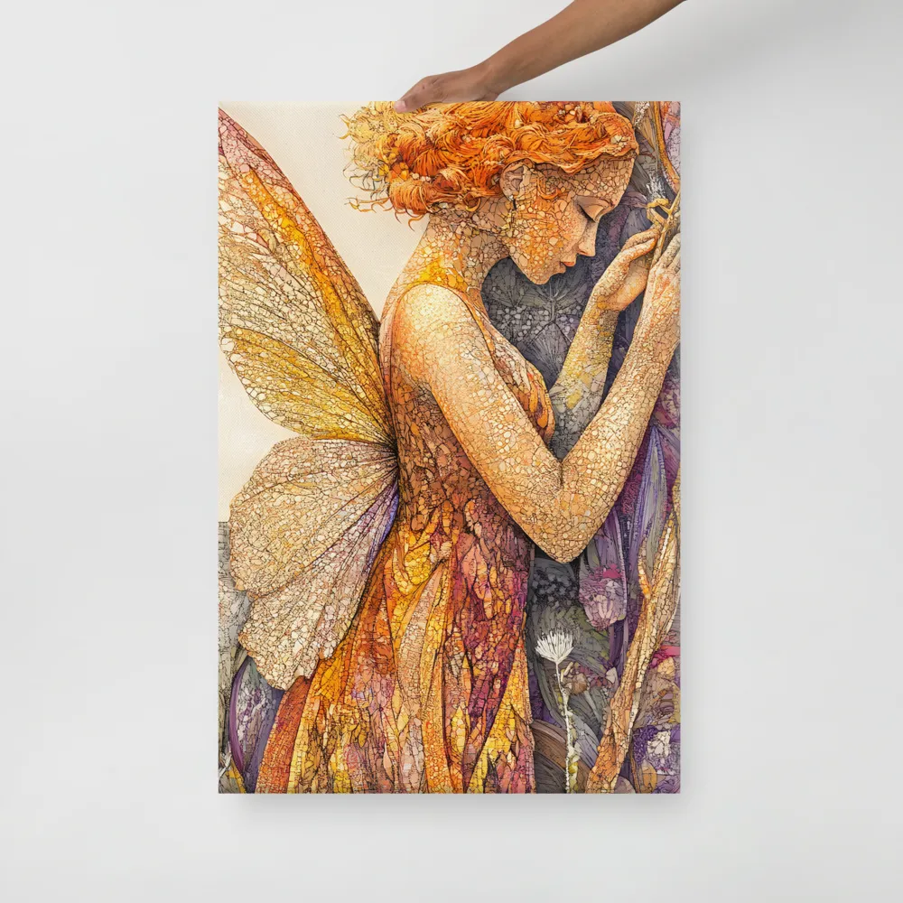 Whispers of the Frosted Meadow | Canvas | 24″×36″
