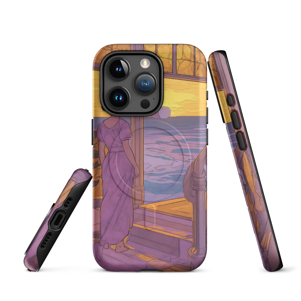 Whispers of the Sunset | Phone Case |  15 Pro | MagSafe® Tough Case | Matte