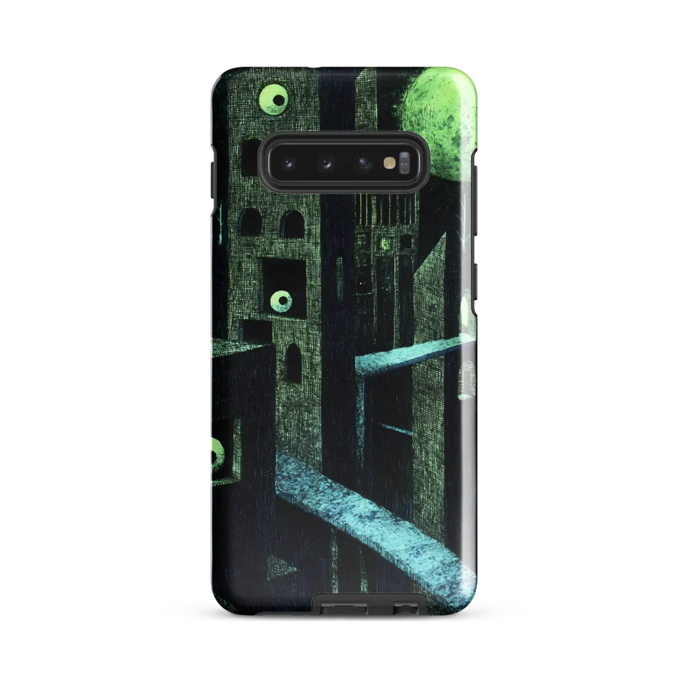 Eyes in the Shadows | Phone Case |  S10 Plus | Tough Case | Glossy