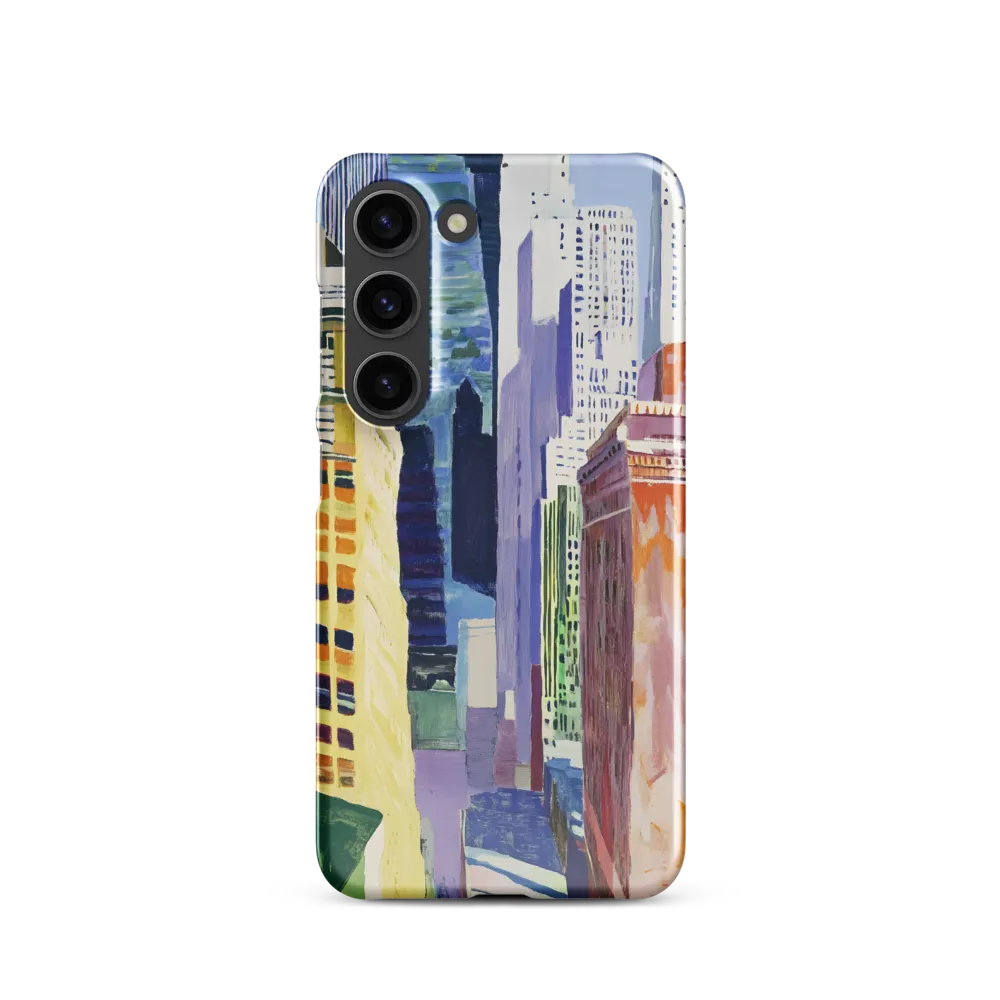 Urban Symphony in Color | Phone Case |  S23 | Snap Case | Glossy