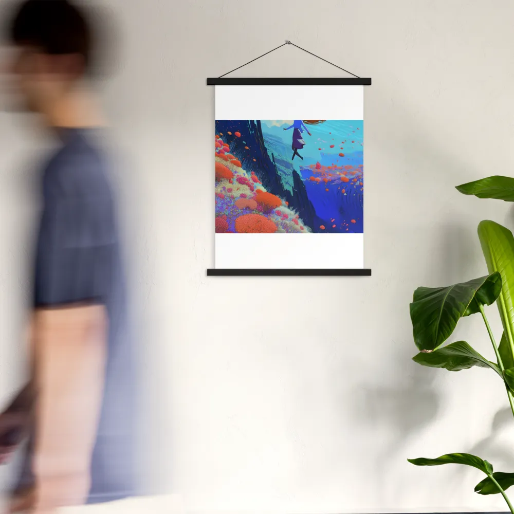 Whispers of Freedom | Poster With Black Wood Hanger | 18″×24″