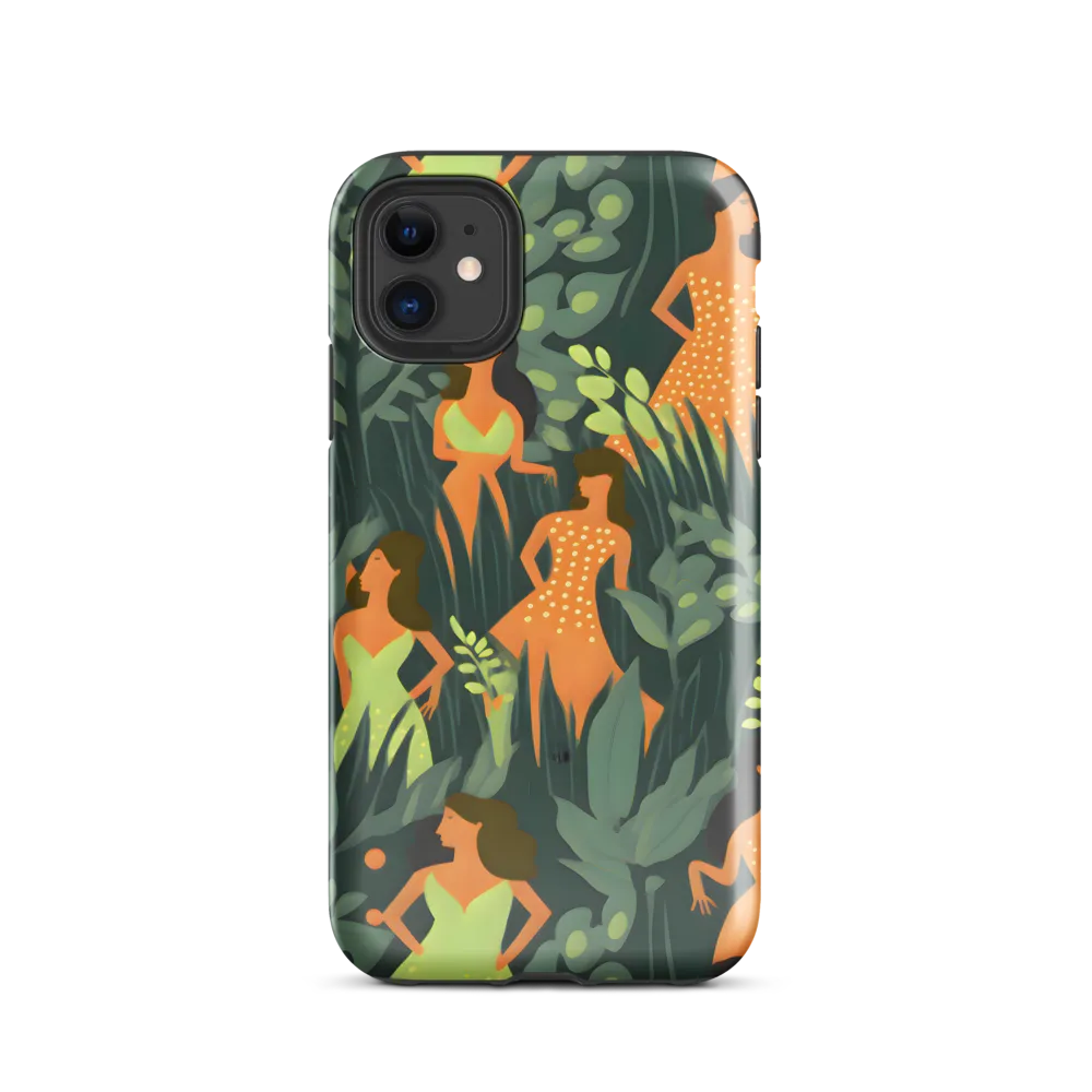 Playful Harmony in Patterns | Phone Case |  11 | Tough Case | Glossy