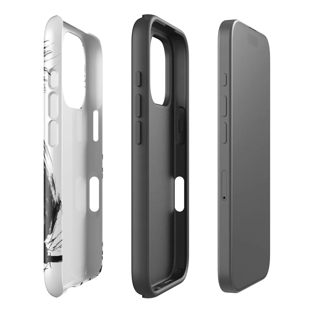 Whimsical Koala in Ink | Phone Case |  16 Pro | Tough Case | Glossy
