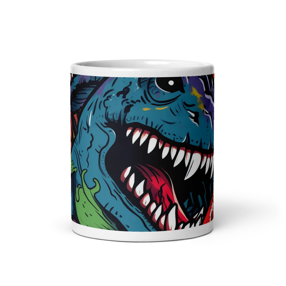 Dino Mania: A Colorful Frenzy | Mugs | Multiple Sizes & Colors