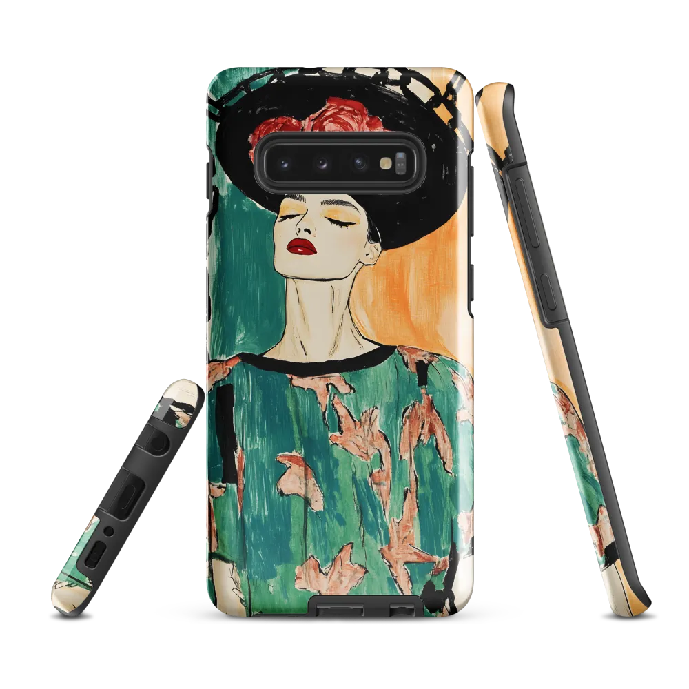 Portrait of Elegance | Phone Case |  S10 Plus | Tough Case | Glossy